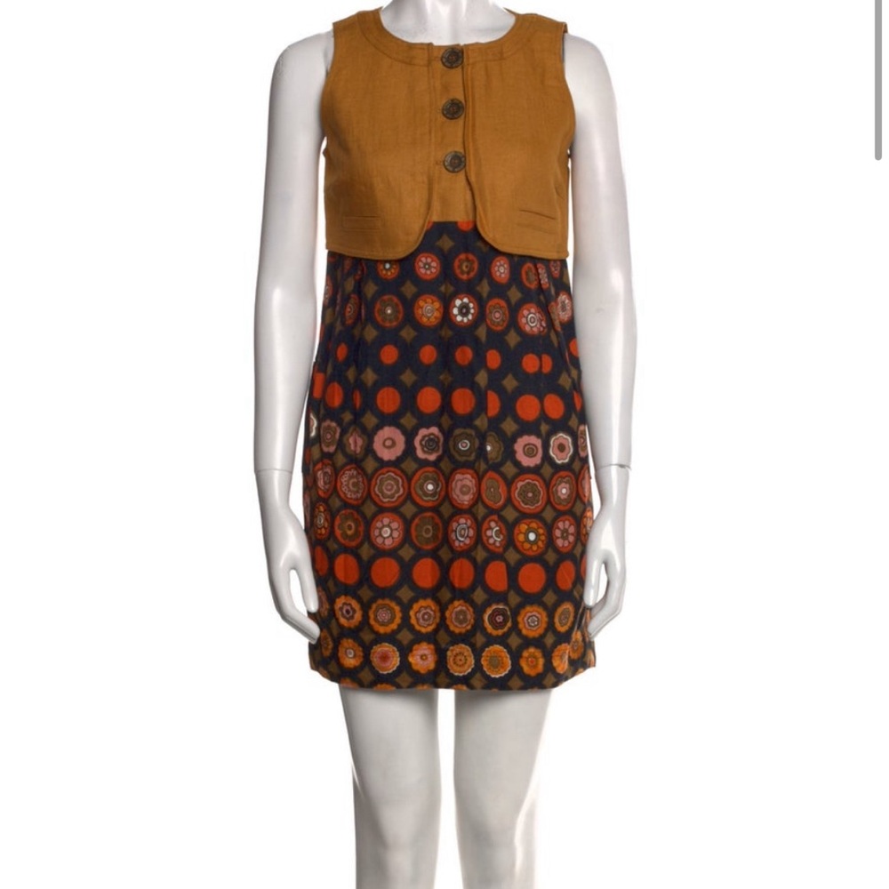 See by chloe bohemian vintage geometric dress